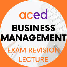 Load image into Gallery viewer, Units 3&amp;4 Business Management Exam Revision Lecture 2026: 4th October, 4–7pm
