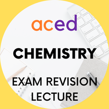 Load image into Gallery viewer, Units 3&amp;4 Chemistry Exam Revision Lecture 2026: 26th September, 1–4pm
