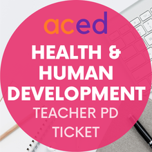 Load image into Gallery viewer, Units 3&amp;4 Health and Human Development Exam Revision Lecture 2026: 3rd October, 12:30–3:30pm
