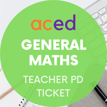 Load image into Gallery viewer, Units 3&amp;4 General Maths Exam Revision Lecture 2026: 19th September, 4–7pm
